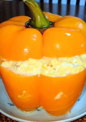 パプリカカップのタルタルグラタン-レシピのメイン写真
