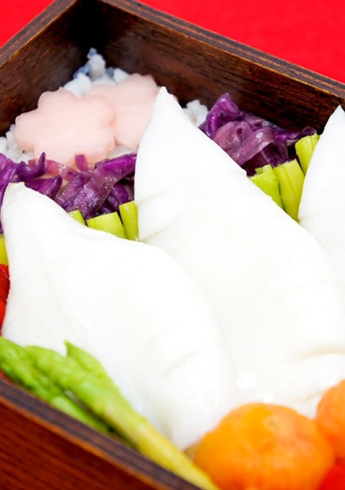 お弁当に純白のおかず　イカの塩焼き-レシピのメイン写真