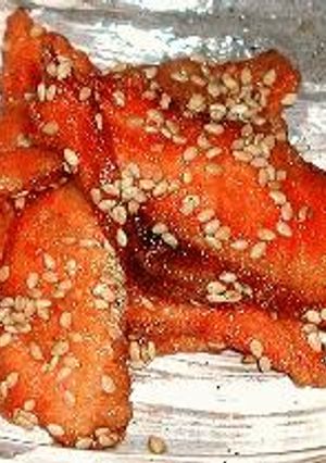鮭のあましょう油からめ-レシピのメイン写真