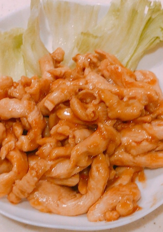 塩麹で柔らか、鶏胸肉の青椒肉絲風中華炒め-レシピのメイン写真