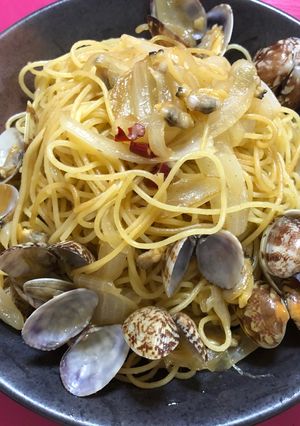簡単!ボンゴレ風パスタ✿-レシピのメイン写真