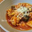 チーズたっぷり♪鶏肉と豆のトマト煮込み☆