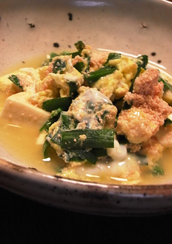 明太子と豆腐の卵とじ-レシピのメイン写真