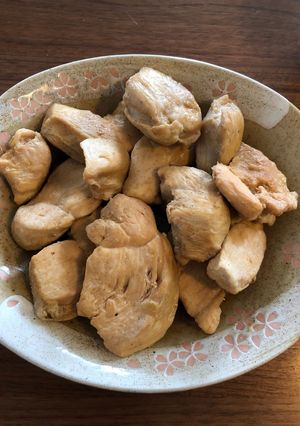 やわらか鶏胸肉☆酢砂糖醤油☆-レシピのメイン写真