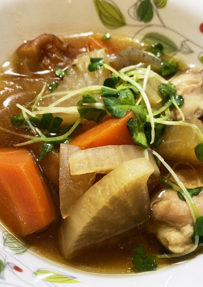 大根とさつま揚げの煮物-レシピのメイン写真
