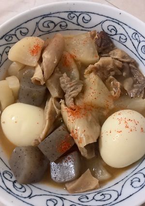 【5作目】牛すじのおでん煮ハイパー！！-レシピのメイン写真