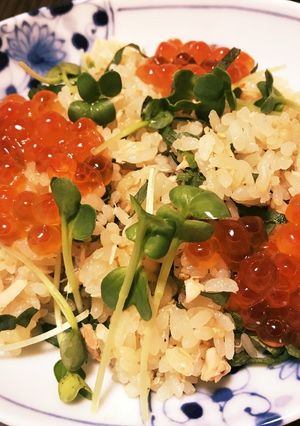鮭いくらの炊き込みご飯-レシピのメイン写真