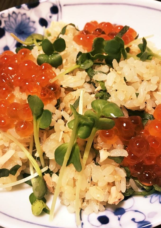 鮭いくらの炊き込みご飯-レシピのメイン写真