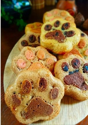 ぷにぷに肉球マドレーヌ-レシピのメイン写真