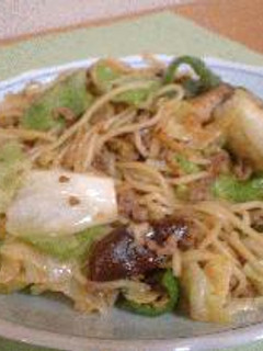 挽肉と野菜のピリ辛焼きそば-レシピのメイン写真