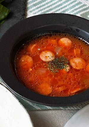 秘密の隠し味で☆コクうまミネストローネ♪-レシピのメイン写真
