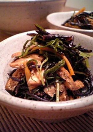 ひじき×おかひじきのポン酢煮-レシピのメイン写真