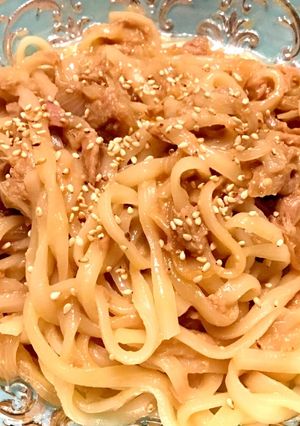 レンジ調理だけ★ツナみそ玉ねぎうどん-レシピのメイン写真