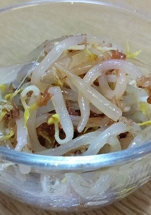 梅カツオもやし。-レシピのメイン写真