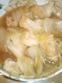 白菜と油揚げだけ!!!-レシピのメイン写真