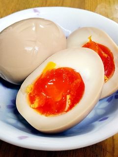 半熟がうまい✿しっかり味玉-レシピのメイン写真