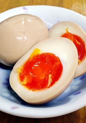 半熟がうまい✿しっかり味玉-レシピのメイン写真