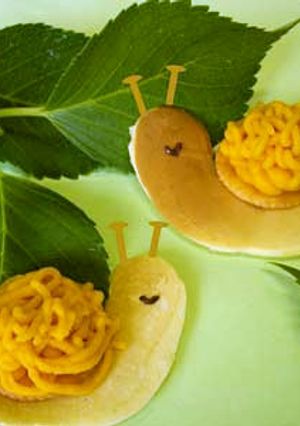 かぼちゃクリームのかたつむり-レシピのメイン写真
