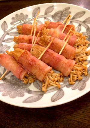 えのきのベーコン巻き♪ポン酢味-レシピのメイン写真