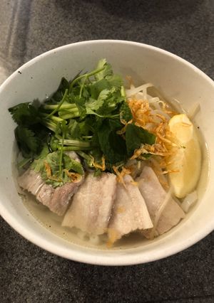 朝食！002：豚のさっぱりベトナムフォー-レシピのメイン写真