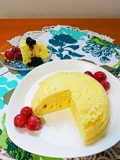 簡単☆ ホットケーキミックス♪蒸しパン-レシピのメイン写真