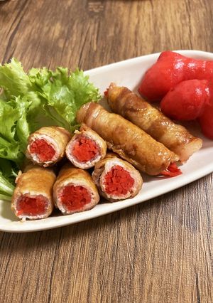 生姜好きさんへ♡さっぱり肉巻き生姜焼き-レシピのメイン写真