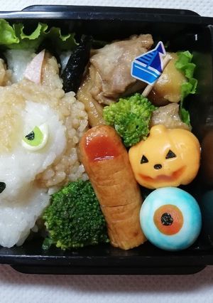 ポケモン☆ルガルガン☆キャラ弁-レシピのメイン写真