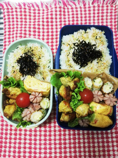 野球少年&パパ弁♡鶏肉カレー味10/27-レシピのメイン写真