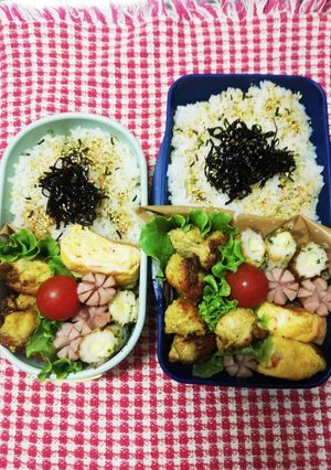 野球少年&パパ弁♡鶏肉カレー味10/27-レシピのメイン写真