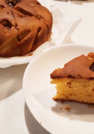 ホットケーキミックスで丸形ケーキ☆-レシピのメイン写真