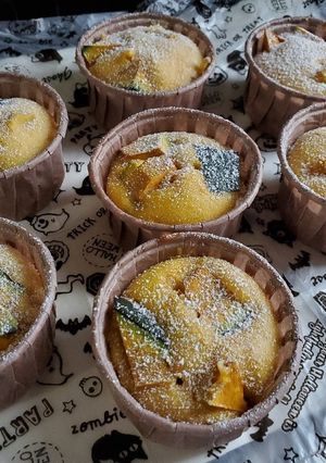 バター無しで簡単 かぼちゃのカップケーキ-レシピのメイン写真