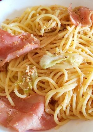 残り物と缶詰で簡単明太子パスタ-レシピのメイン写真