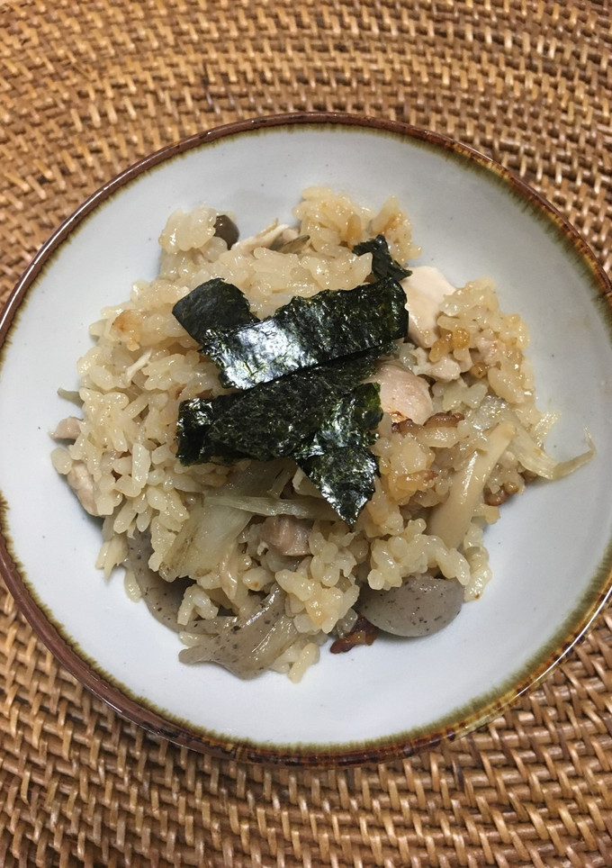 きのこたっぷり炊き込みご飯-レシピのメイン写真