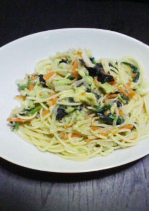 アボガドのナムルパスタ-レシピのメイン写真