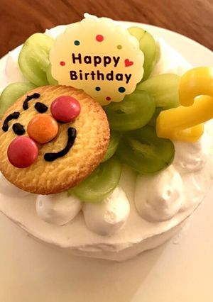 アンパンマン★バースデーケーキ-レシピのメイン写真