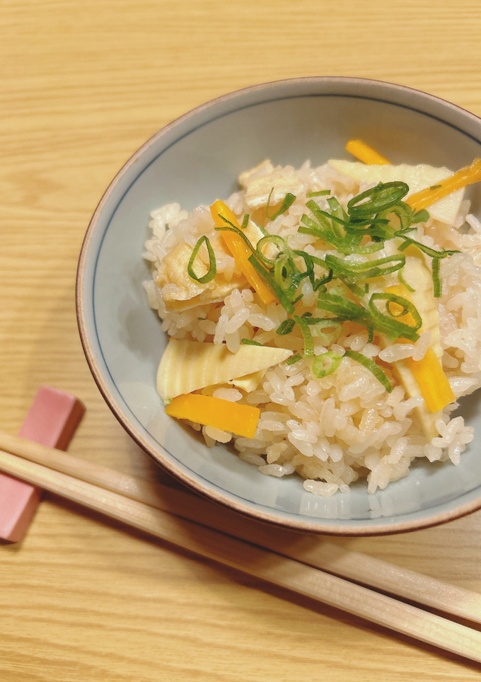 筍の炊き込みご飯-レシピのメイン写真