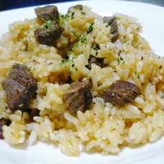 รูปของ 焼肉ピラフ✿ルク（お鍋）or炊飯器✿