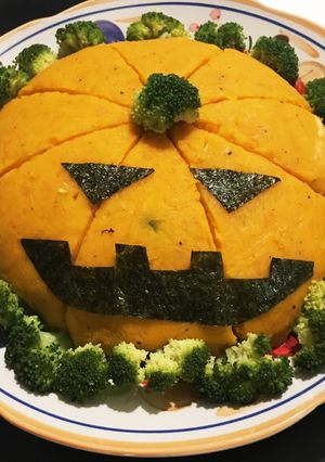 ハロウィン カボチャカレー-レシピのメイン写真