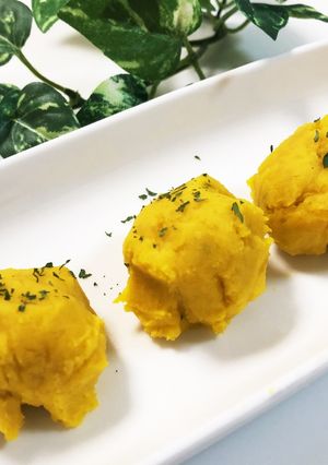 コロンと可愛い　☆ スイートパンプキン-レシピのメイン写真