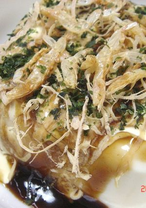 お好み焼きみたいな冷奴-レシピのメイン写真