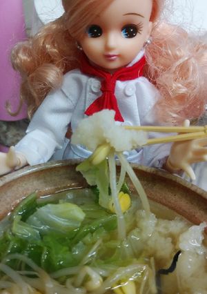 リカちゃん♡ハリハリオバケ鍋-レシピのメイン写真