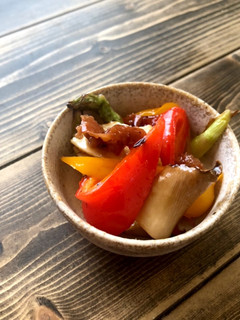作り置き★彩野菜の梅肉マリネ-レシピのメイン写真