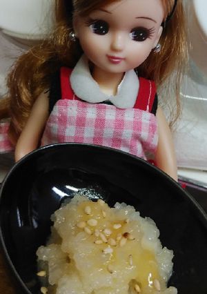 リカちゃん♡ハロウィン？尾羽毛酢味噌和え-レシピのメイン写真
