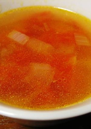 トマトの冷たいスープ-レシピのメイン写真