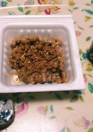 納豆マンネリ解消❗七味唐辛子➕プラス☺⛄-レシピのメイン写真