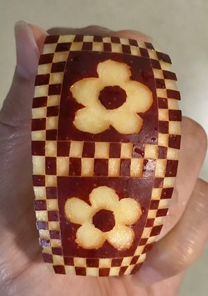 簡単 キャラ弁 りんご 飾り切り⑨-レシピのメイン写真