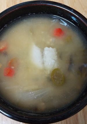 サワラの具沢山味噌汁-レシピのメイン写真