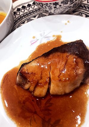 ごま油香るブリの照り焼き-レシピのメイン写真