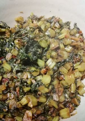 麻婆大根葉-レシピのメイン写真