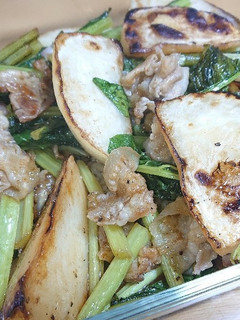 カブと豚肉のしょうが焼(日本食研たれ)-レシピのメイン写真